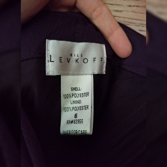 Bill Levkoff one shoulder maxi - Picture 4 of 5